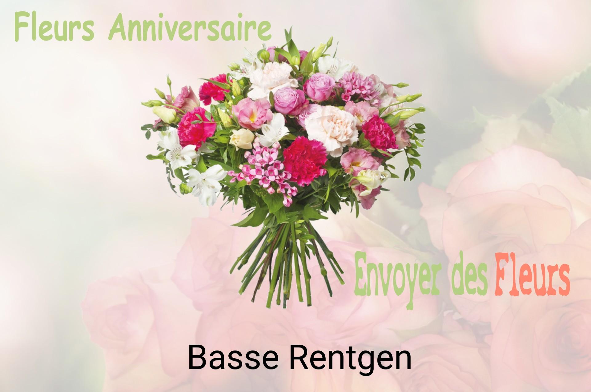 Bouquet de fleurs d’anniversaire livré à Basse-Rentgen
