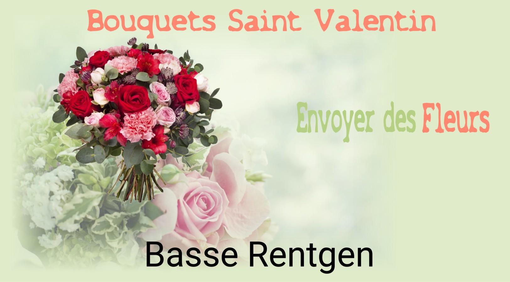 Roses de Saint-Valentin livrées à Basse-Rentgen